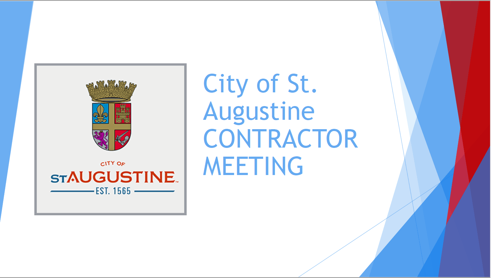 FMA Contractor Meeting