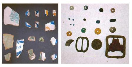 Assorted Native American and European Artifacts