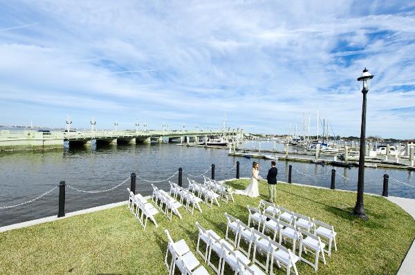 St. Augustine Municipal Marina along the bayfront