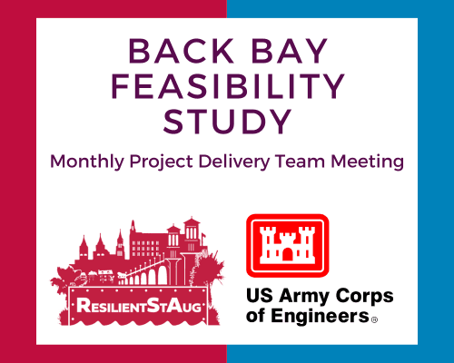 back bay feasibility study Monthly Project Delivery Team Meeting